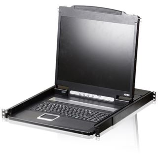 ATEN Technology CL1000N 1-fach 19Zoll-VGA-LCD-Konsole