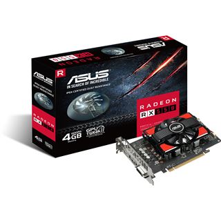 4GB Asus Radeon RX 550 Aktiv PCIe 3.0 x16 (Retail)