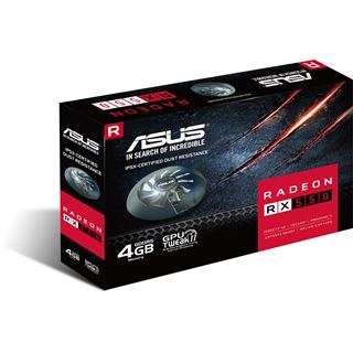 4GB Asus Radeon RX 550 Aktiv PCIe 3.0 x16 (Retail)