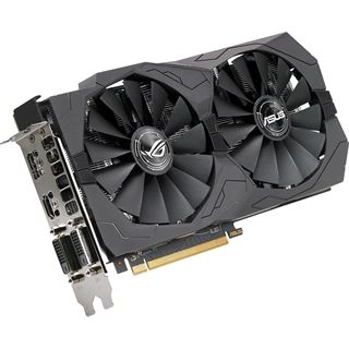 4GB Asus Radeon RX 570 ROG Strix OC Aktiv PCIe 3.0 x16 (Retail)
