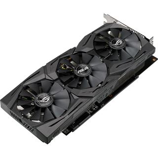 8GB Asus Radeon RX 580 ROG Strix O8G Gaming Aktiv PCIe 3.0 x16