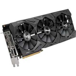 8GB Asus Radeon RX 580 ROG Strix O8G Gaming Aktiv PCIe 3.0 x16