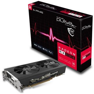 8GB Sapphire Radeon RX 580 Pulse Aktiv PCIe 3.0 x16 (Retail)