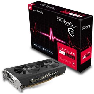 4GB Sapphire Radeon RX 580 Pulse Aktiv PCIe 3.0 x16 (Retail)