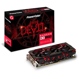 8GB PowerColor Radeon RX 580 Red Devil Aktiv PCIe 3.0 x16 (Brownbox)