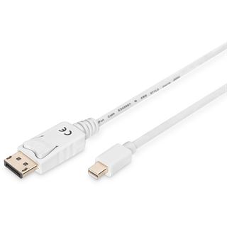 (&euro;2,97*/1m) 3.00m Digitus miniDisplayport 1.1 Anschlusskabel