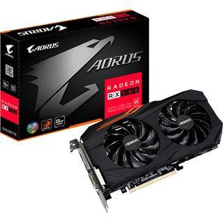 8GB Gigabyte Radeon RX 580 AORUS Aktiv PCIe 3.0 x16 (Retail)