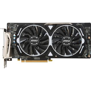 4GB MSI Radeon RX 580 Armor 4G OC Aktiv PCIe 3.0 x16 (Retail)