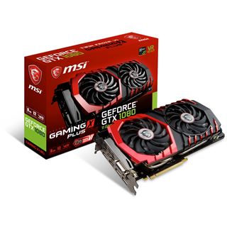 8GB MSI GeForce GTX 1080 Gaming X+ 8G Aktiv PCIe 3.0 x16 (Retail)