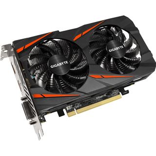 2GB Gigabyte Radeon RX 550 Gaming OC Aktiv PCIe 3.0 x16 (x8) (Retail)