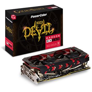 8GB PowerColor Radeon RX 580 Red Devil Golden Sample Aktiv PCIe 3.0