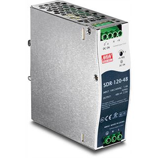 TrendNet DIN Rail 48V 120W Power Supply for TI-PG541