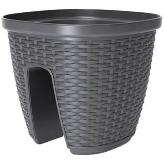 emsa Geländertopf AQUA PLUS CASA MESH, 300 x 300 mm, granit