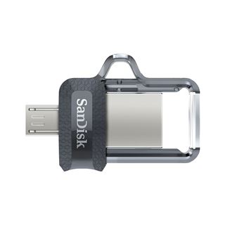 32 GB SanDisk Ultra Dual Drive M3.0 grau USB 3.0 und microUSB