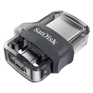 32 GB SanDisk Ultra Dual Drive M3.0 grau USB 3.0 und microUSB