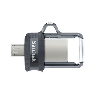 64 GB SanDisk Ultra Dual Drive M3.0 grau USB 3.0 und microUSB