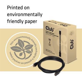 (€5,30*/1m) 3.00m Club 3D HDMI2.0 Verlängerungskabel