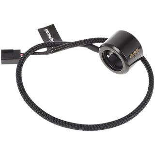 Alphacool Aurora HardTube LED Ring 16mm Deep Black - Blau