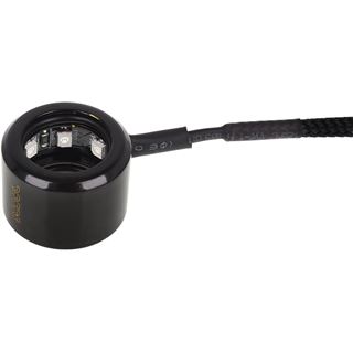 Alphacool Aurora HardTube LED Ring 16mm Deep Black - Blau
