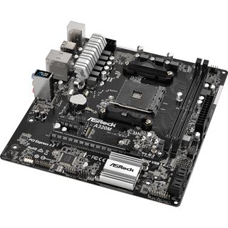 ASRock A320M AMD A320 So.AM4 Dual Channel DDR4 mATX Retail