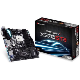 Biostar X370GT3 AMD X370 So.AM4 Dual Channel DDR4 mATX Retail