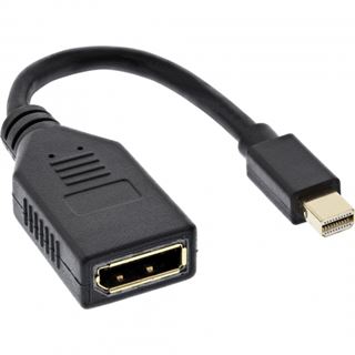 (€59,33*/1m) 0.15m InLine Displayport Anschlusskabel Mini