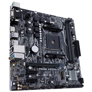 Asus PRIME A320M-K AMD A320 So.AM4 Dual Channel DDR4 mATX Retail