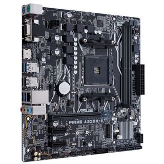 Asus PRIME A320M-K AMD A320 So.AM4 Dual Channel DDR4 mATX Retail