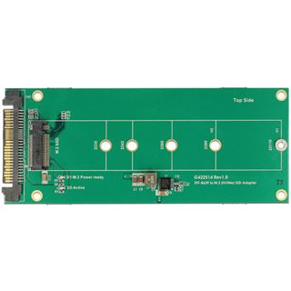 Delock SATA Konverter SFF-8639 NVMe 1x M.2 Key M