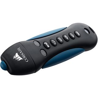 64 GB Corsair Flash Padlock schwarz/blau USB 3.0
