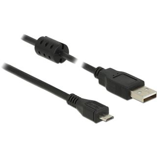 1.50m Delock USB2.0 Anschlusskabel doppelt geschirmt USB A Stecker