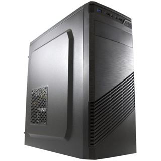 LC-Power 7037B Midi Tower ohne Netzteil schwarz