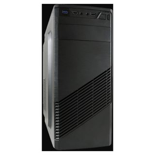 LC-Power 7037B Midi Tower ohne Netzteil schwarz
