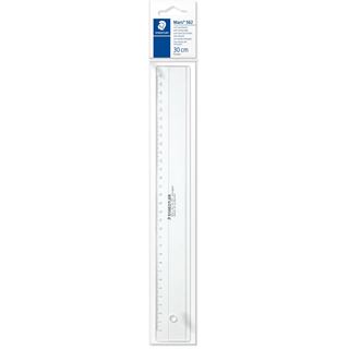 Staedtler Flachlineal 300 aus Kunststoff transparent