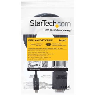 Startech 2M USB-C auf VGA Kabel