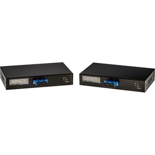 Lindy DVI KVM Extender Fiber / LWL 1km DVI USB Maus & Tastatur IR