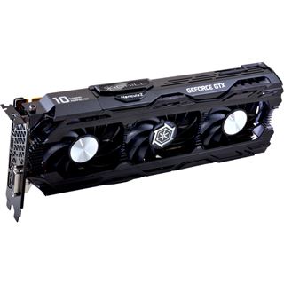 11GB INNO3D GeForce GTX 1080 Ti iChiLL X3 Aktiv PCIe 3.0 x16 (Retail)