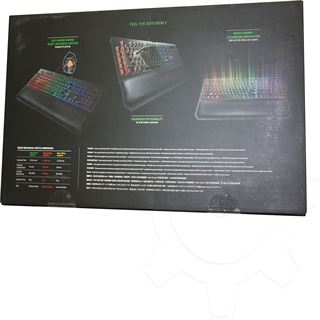 Razer BlackWidow Chroma V2 Razer Orange Switch USB Deutsch schwarz