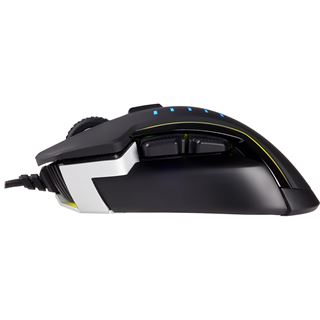 Corsair Glaive RGB Aluminium USB schwarz/grau (kabelgebunden)