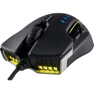 Corsair Glaive RGB Aluminium USB schwarz/grau (kabelgebunden)