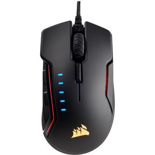 Corsair Glaive RGB Aluminium USB schwarz/grau (kabelgebunden)