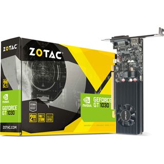 2GB ZOTAC GeForce GT 1030 Aktiv PCIe 3.0 (Retail)