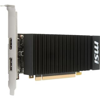 2GB MSI GeForce GT 1030 2GH LP OC Passiv PCIe 3.0 x16 (x4) (Retail)