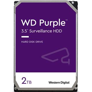 2TB WD Purple WD20PURZ 64MB 3.5" (8.9cm) SATA 6Gb/s