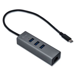 I-TEC USB-C Metal Hub + GLAN Adapter
