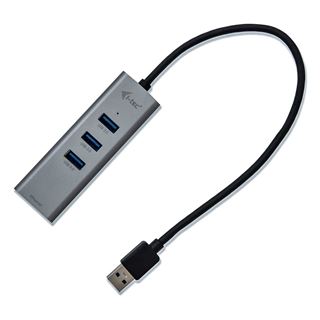 I-TEC USB 3.0 METAL HUB + GLAN