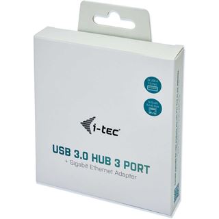 I-TEC USB 3.0 METAL HUB + GLAN