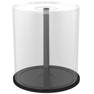 MediaRange Cakebox 100Disc Clear Leerhüllen, Kapazität: LEER