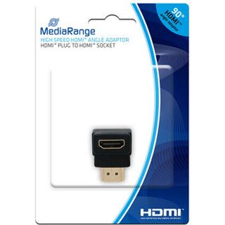 MediaRange HDMI Adapter High-Speed HDMI-Stecker auf HDMI-Buchse
