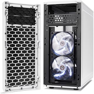 Fractal Design Focus G mit Sichtfenster Midi Tower ohne Netzteil weiss